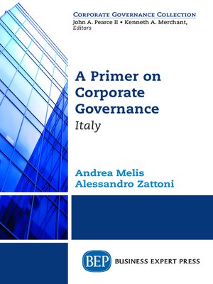 cover image of A Primer on Corporate Governance